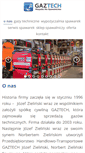 Mobile Screenshot of gaztech.com.pl